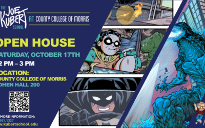 Join The Next Generation of Storytellers! Attend The Joe Kubert School’s Fall Open House!